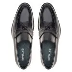 Savelli Formal Series | Vulcano Latego Black Tassel Loafers - Image 2