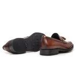 Savelli Formal Series | Vulcano Napa Vicenza Whisky Tassel Loafers - Image 3