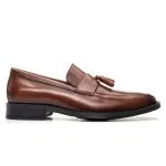 Savelli Formal Series | Vulcano Napa Vicenza Whisky Tassel Loafers - Image 4