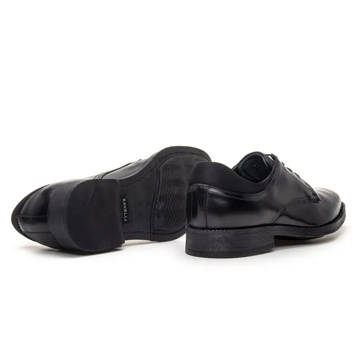 Savelli Formal Series | Vulcano Napa Vicenza Black Easy Lace Shoes - Image 3