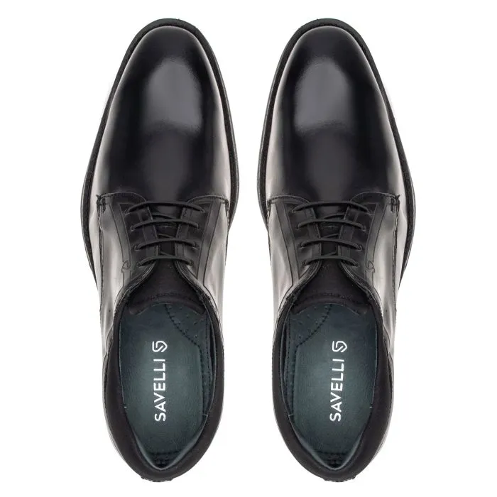 Savelli Formal Series | Vulcano Napa Vicenza Black Easy Lace Shoes - Image 2