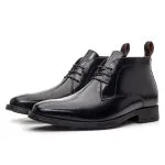 Savelli Boots Series | Vulcano Napa Vicenza Black Chukka Boots